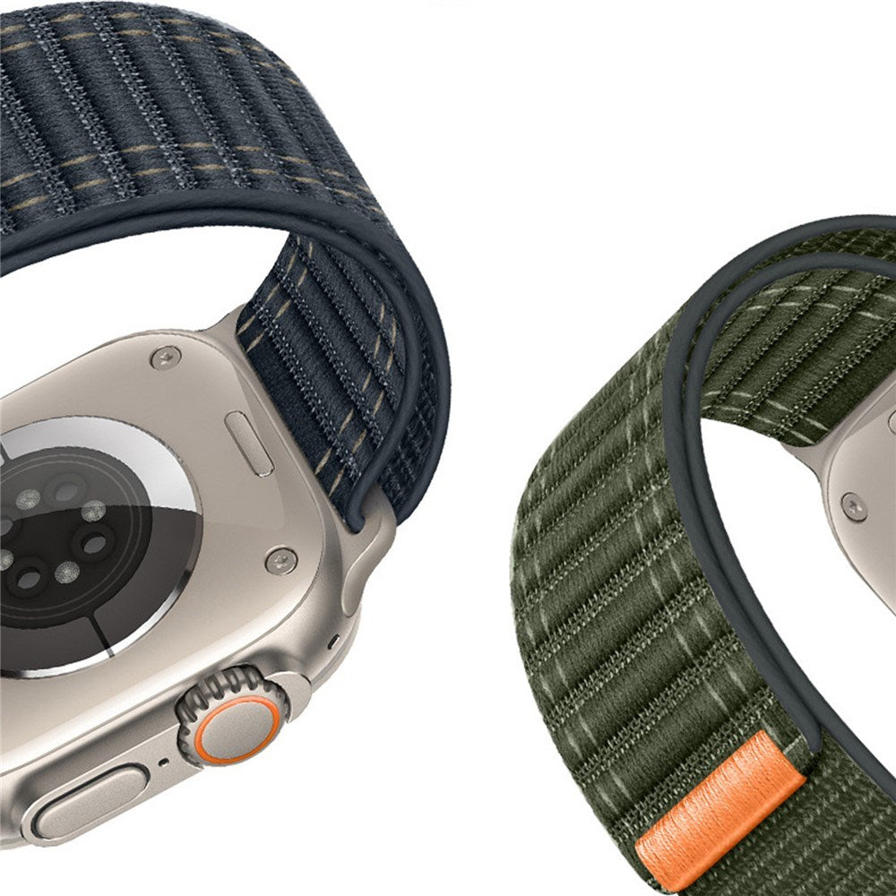 Universal Garmin 22mm QuickFit EIDERWOOD Nylon Loop Klokkereim - Rød