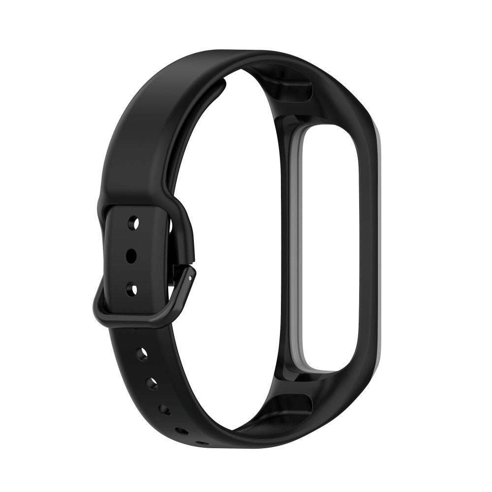 Samsung Galaxy Fit2 Silikon Reim - Svart / Grå