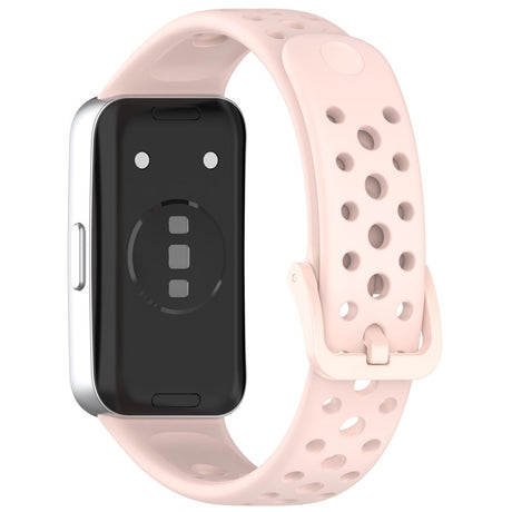 Huawei Band 10 / 9 / 8 EIDERWOOD Silikon Reim – Rosa