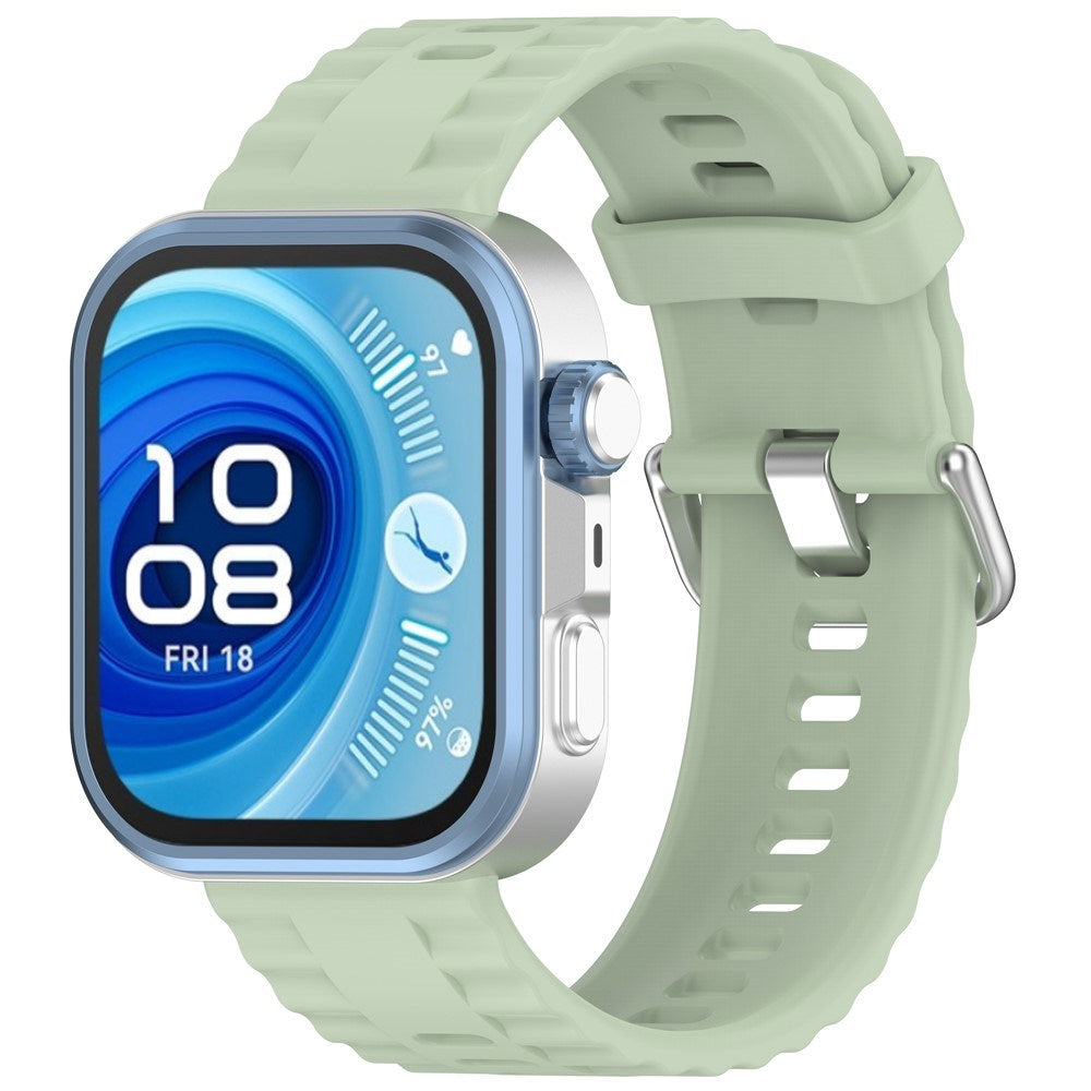 Huawei Watch Fit 5 Pro / 5 / 4 Pro / 4 / 3 EIDERWOOD Silikon Rem - Lysegrønn