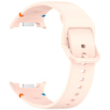 EIDERWOOD Samsung Galaxy Watch 8 / 8 Classic (40 / 44 / 46mm) Silikon Rem m. Søm - Pink