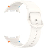 EIDERWOOD Samsung Galaxy Watch 8 / 8 Classic (40 / 44 / 46mm) Silikon Rem m. Søm - Starlight