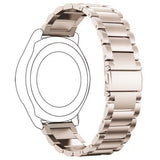 Huawei GT 4 / 5 (41mm) / 5 Pro (42mm) EIDERWOOD Metall Klokkereim - Starlight