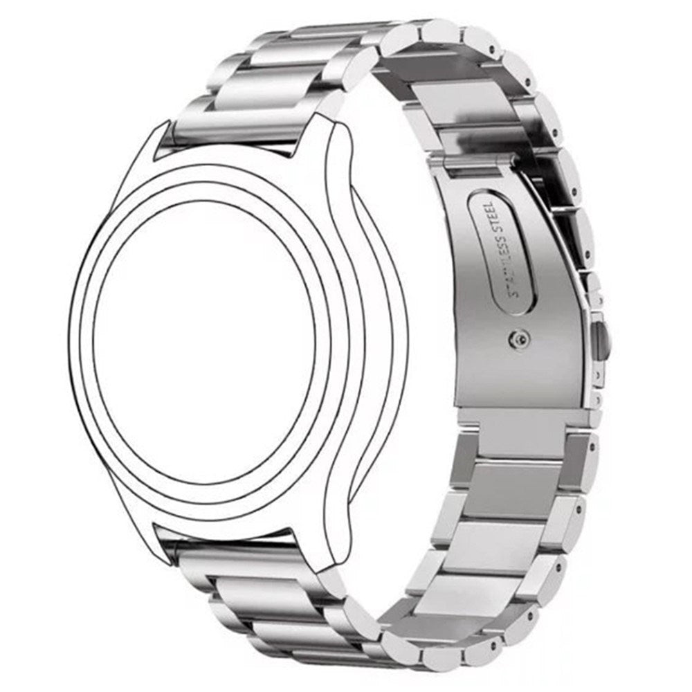 Huawei GT 4 / 5 (41mm) / 5 Pro (42mm) EIDERWOOD Metall Klokkereim - Sølv
