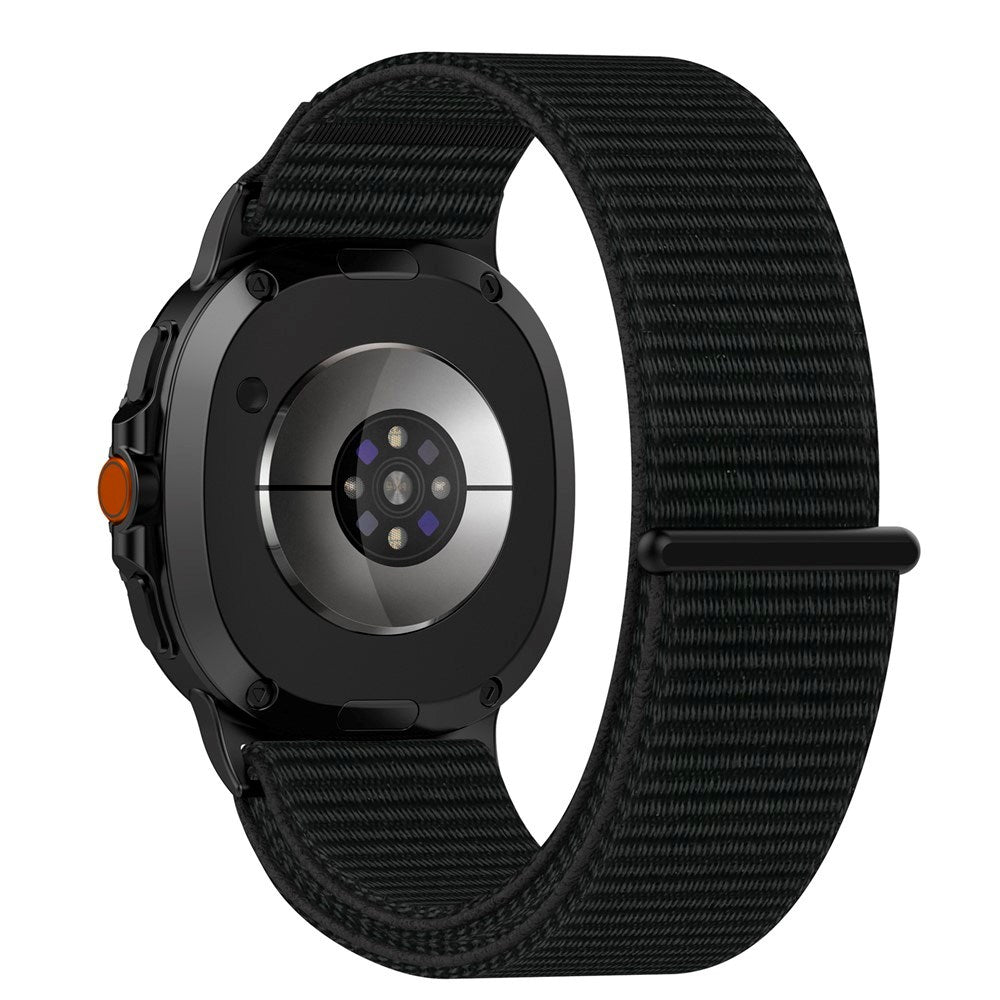 EIDERWOOD Samsung Galaxy Watch 8 / 8 Classic (40 / 44 / 46mm) Nylon Rem - Svart