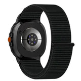 EIDERWOOD Samsung Galaxy Watch 8 / 8 Classic (40 / 44 / 46mm) Nylon Rem - Svart