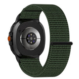 EIDERWOOD Samsung Galaxy Watch 8 / 8 Classic (40 / 44 / 46mm) Nylon Rem - Grønn