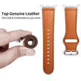 Samsung Galaxy Watch 8 / 8 Classic (40 / 44 / 46mm) Kunstskinn Rem - Brun