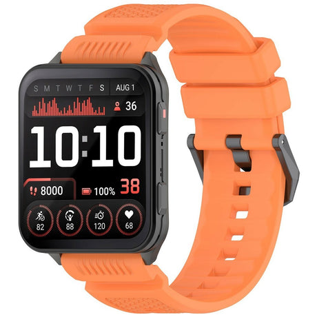Garmin Venu X1 / Coros Nomad EIDERWOOD Silikon Stropp - Oransje