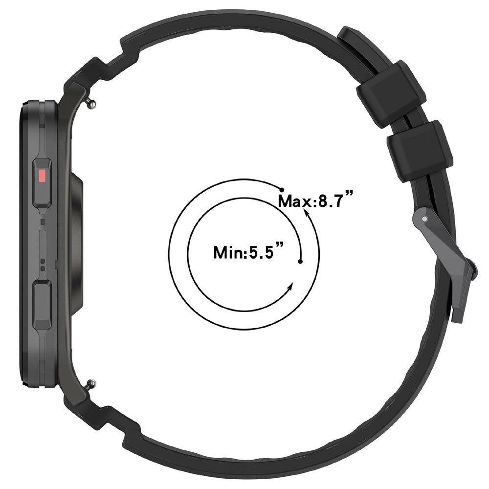 Garmin Venu X1 / Coros Nomad EIDERWOOD Silikon Stropp - Oransje