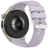 Huawei Watch 5 (42mm) EIDERWOOD Silikon Reim – Lilla