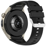 Huawei Watch 5 (42mm) EIDERWOOD Silikon Reim – Svart