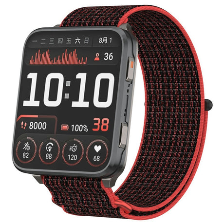 Garmin Venu X1 EIDERWOOD Nylonrem - Rød / Svart