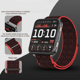 Garmin Venu X1 EIDERWOOD Nylonrem - Rød / Svart