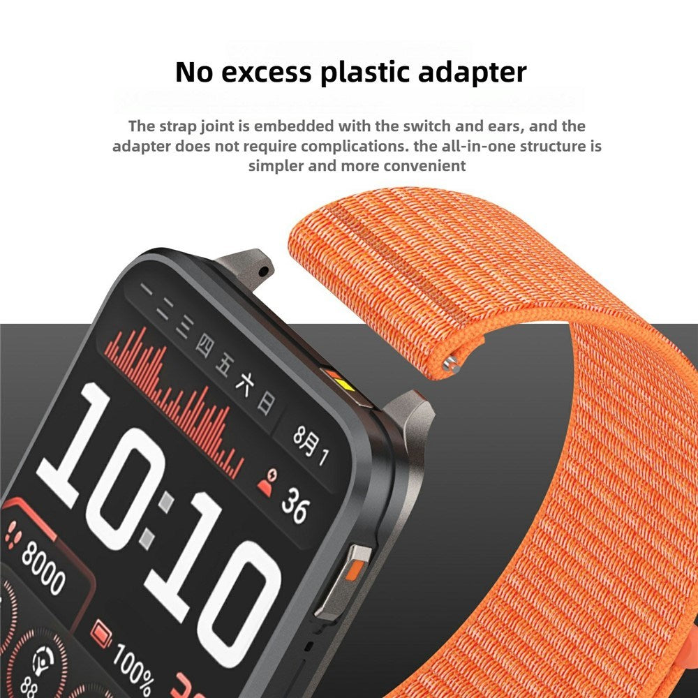 Garmin Venu X1 EIDERWOOD Nylonrem - Grønn