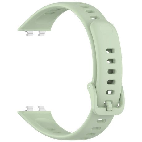 Huawei Band 11 / 11 Pro EIDERWOOD Silikonrem - Lys Grønn