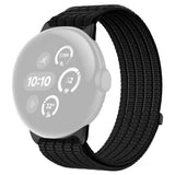 Google Pixel Watch 4 / 3 / 2 / 1 (41mm) EIDERWOOD Nylon Klokkerem – Svart