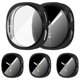 Samsung Galaxy Watch 8 / 9 (40mm) EIDERWOOD Rustfri Stål Klokkereim m. Plast Deksel – Sølv