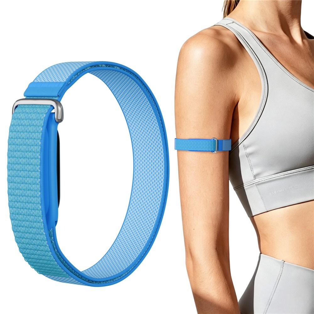 Google Fitbit Air EIDERWOOD Nylon Løpearmbånd - Blå