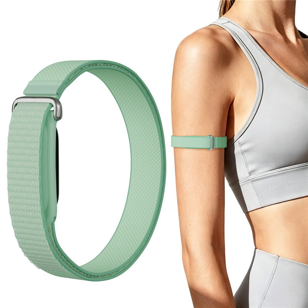 Google Fitbit Air EIDERWOOD Nylon Løpearmbånd - Grønn
