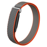 Google Fitbit Air EIDERWOOD Nylon Løpearmbånd - Grå / Oransje