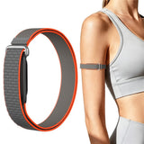 Google Fitbit Air EIDERWOOD Nylon Løpearmbånd - Grå / Oransje