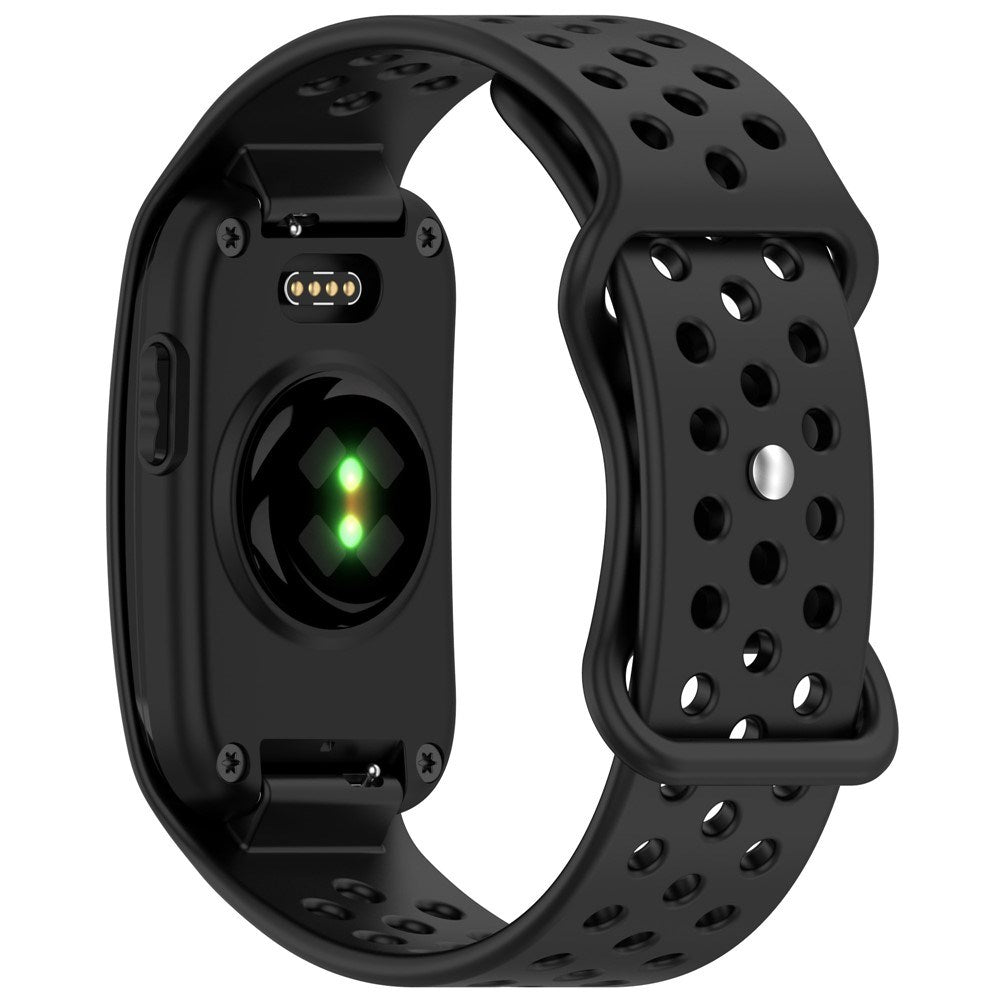 Garmin CIRQA Smart Band EIDERWOOD Silikon Reim m. Ventilasjonshull - Svart