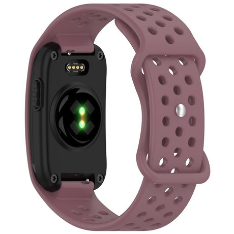 Garmin CIRQA Smart Band EIDERWOOD Silikon Reim m. Ventilasjonshull - Rosa