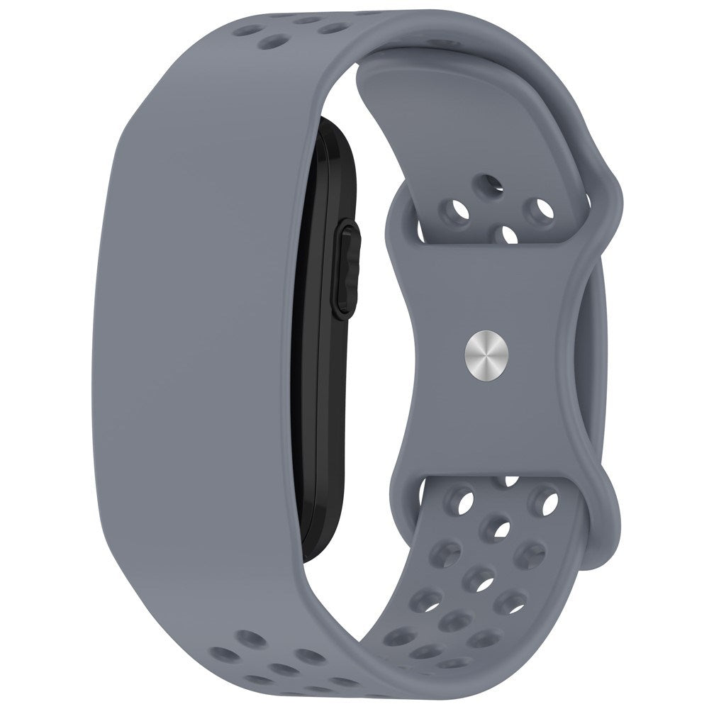 Garmin CIRQA Smart Band EIDERWOOD Silikon Reim m. Ventilasjonshull - Blågrå