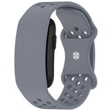 Garmin CIRQA Smart Band EIDERWOOD Silikon Reim m. Ventilasjonshull - Blågrå