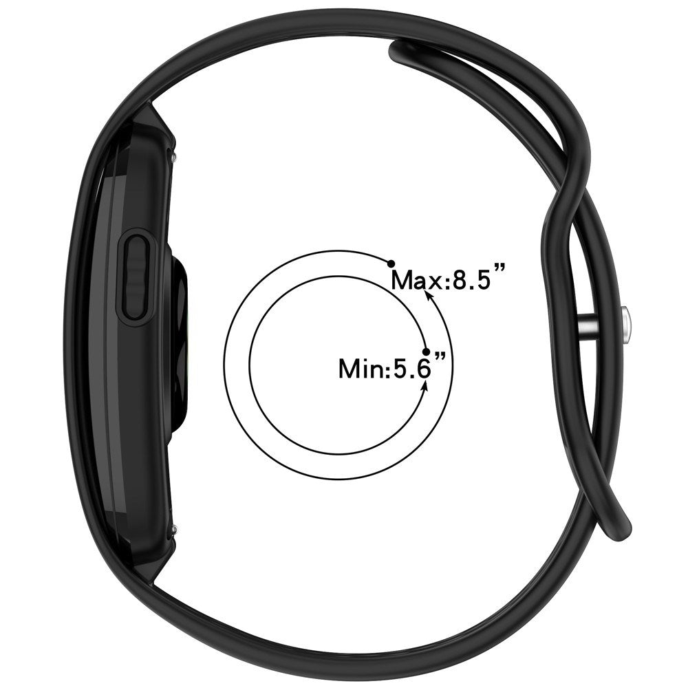 Garmin CIRQA Smart Band EIDERWOOD Silikon Reim m. Ventilasjonshull - Blågrå