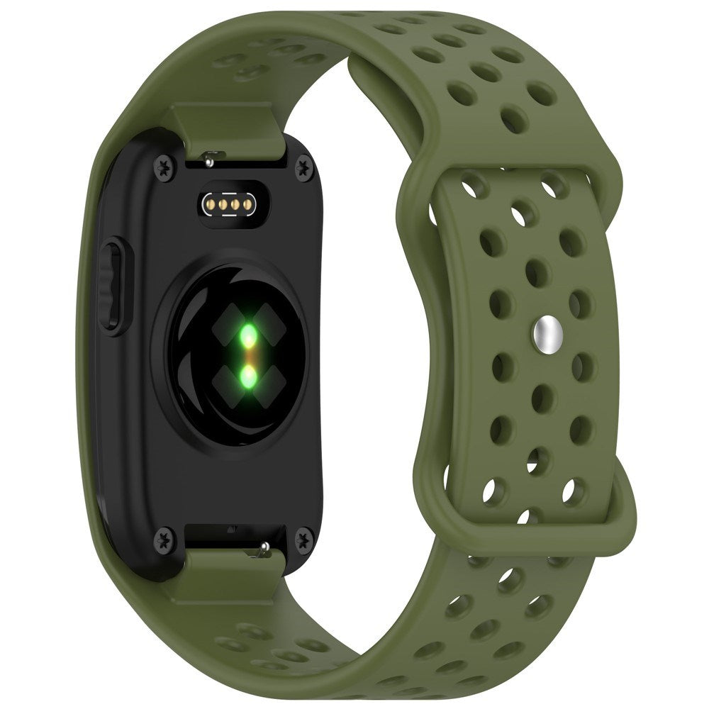 Garmin CIRQA Smart Band EIDERWOOD Silikon Reim m. Ventilasjonshull - Grønn