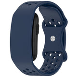 Garmin CIRQA Smart Band EIDERWOOD Silikon Reim m. Ventilasjonshull - Mørkeblå
