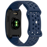 Garmin CIRQA Smart Band EIDERWOOD Silikon Reim m. Ventilasjonshull - Mørkeblå