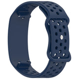 Garmin CIRQA Smart Band EIDERWOOD Silikon Reim m. Ventilasjonshull - Mørkeblå