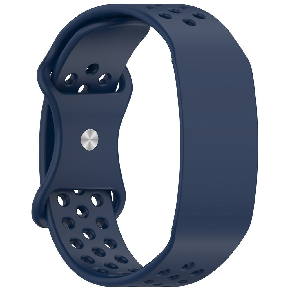 Garmin CIRQA Smart Band EIDERWOOD Silikon Reim m. Ventilasjonshull - Mørkeblå