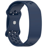 Garmin CIRQA Smart Band EIDERWOOD Silikon Reim m. Ventilasjonshull - Mørkeblå