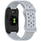 Garmin CIRQA Smart Band EIDERWOOD Silikon Reim m. Ventilasjonshull - Lys Grå
