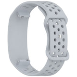 Garmin CIRQA Smart Band EIDERWOOD Silikon Reim m. Ventilasjonshull - Lys Grå