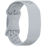 Garmin CIRQA Smart Band EIDERWOOD Silikon Reim m. Ventilasjonshull - Lys Grå