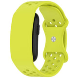 Garmin CIRQA Smart Band EIDERWOOD Silikon Reim m. Ventilasjonshull - Gul