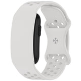 Garmin CIRQA Smart Band EIDERWOOD Silikon Reim m. Ventilasjonshull - Gråhvit
