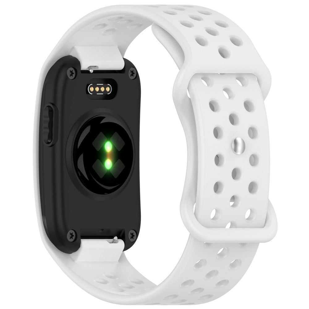 Garmin CIRQA Smart Band EIDERWOOD Silikon Reim m. Ventilasjonshull - Gråhvit