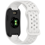 Garmin CIRQA Smart Band EIDERWOOD Silikon Reim m. Ventilasjonshull - Gråhvit