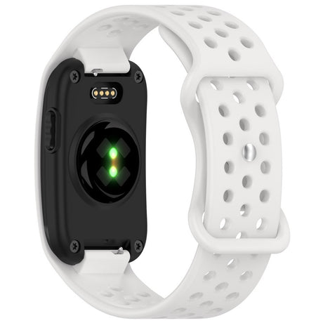 Garmin CIRQA Smart Band EIDERWOOD Silikon Reim m. Ventilasjonshull - Gråhvit