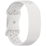 Garmin CIRQA Smart Band EIDERWOOD Silikon Reim m. Ventilasjonshull - Gråhvit