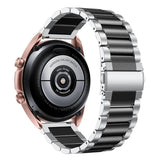 Universell Smartklokke (20mm) Rustfritt Stål Rem - Sølv / Svart