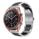 Universell Smartklokke (20mm) Rustfritt Stål Rem - Sølv / Svart