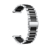 Universell Smartklokke (20mm) Rustfritt Stål Rem - Sølv / Svart