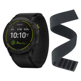 Universal Garmin 20mm Nylonreim - Svart